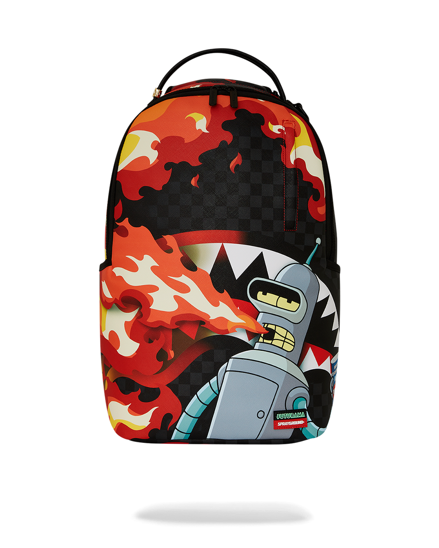 FUTURAMA BENDER FIRE DRAMA DLXSV BACKPACK