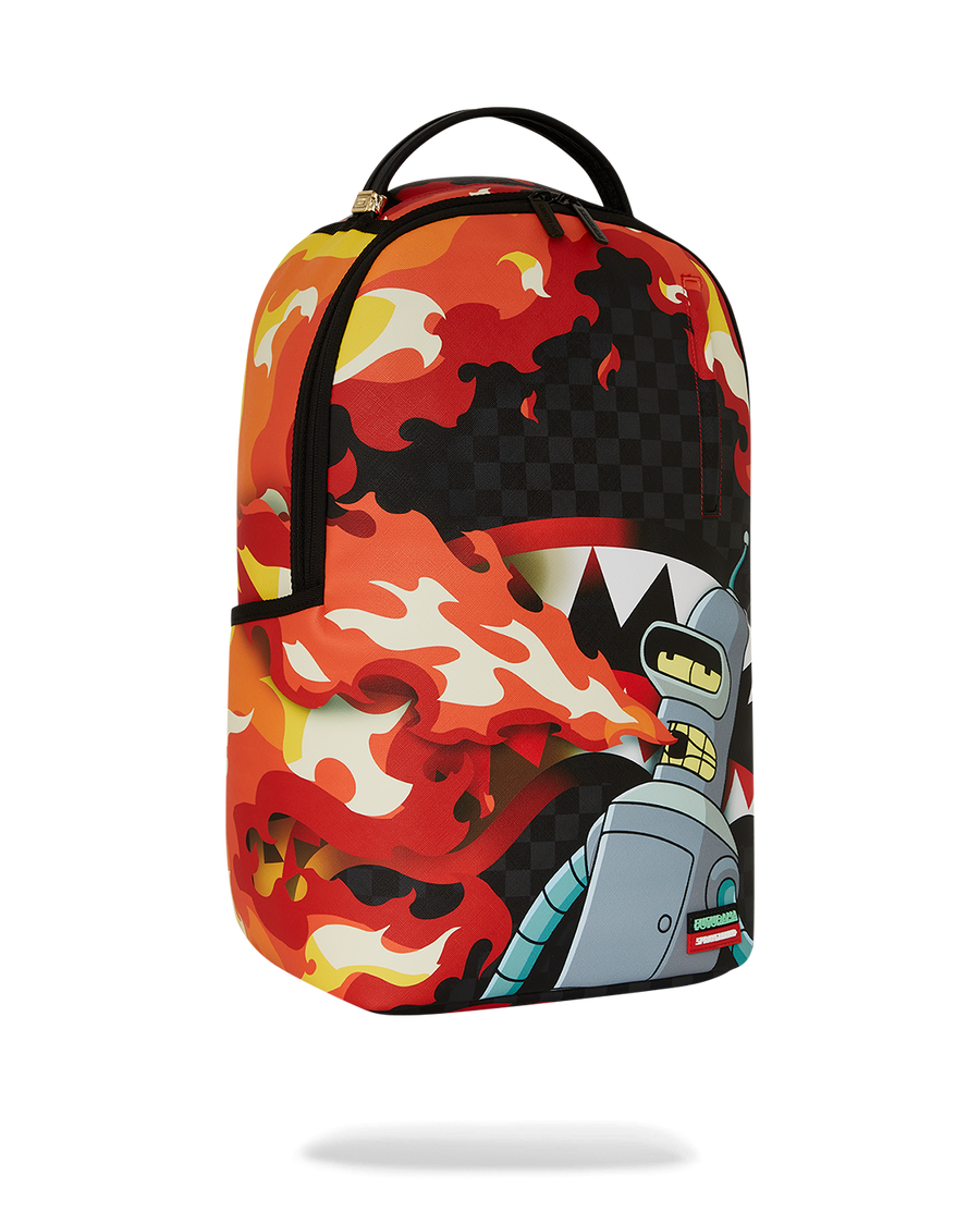 FUTURAMA BENDER FIRE DRAMA DLXSV BACKPACK