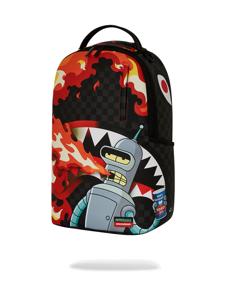 FUTURAMA BENDER FIRE DRAMA DLXSV BACKPACK