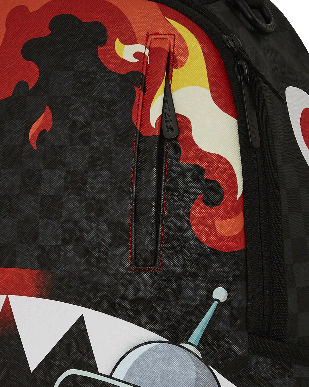 FUTURAMA BENDER FIRE DRAMA DLXSV BACKPACK