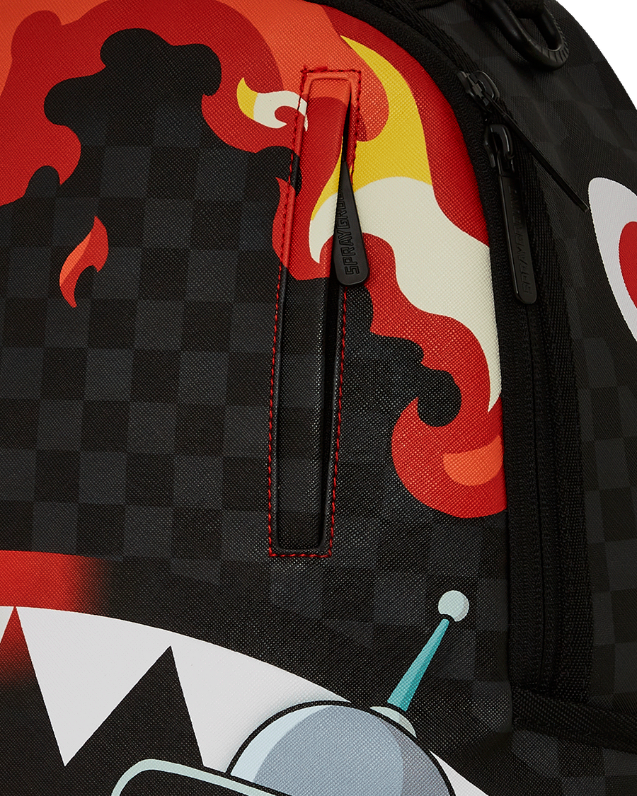 FUTURAMA BENDER FIRE DRAMA DLXSV BACKPACK