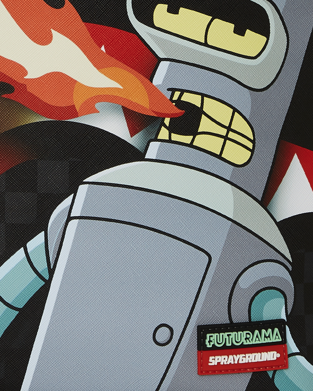 FUTURAMA BENDER FIRE DRAMA DLXSV BACKPACK
