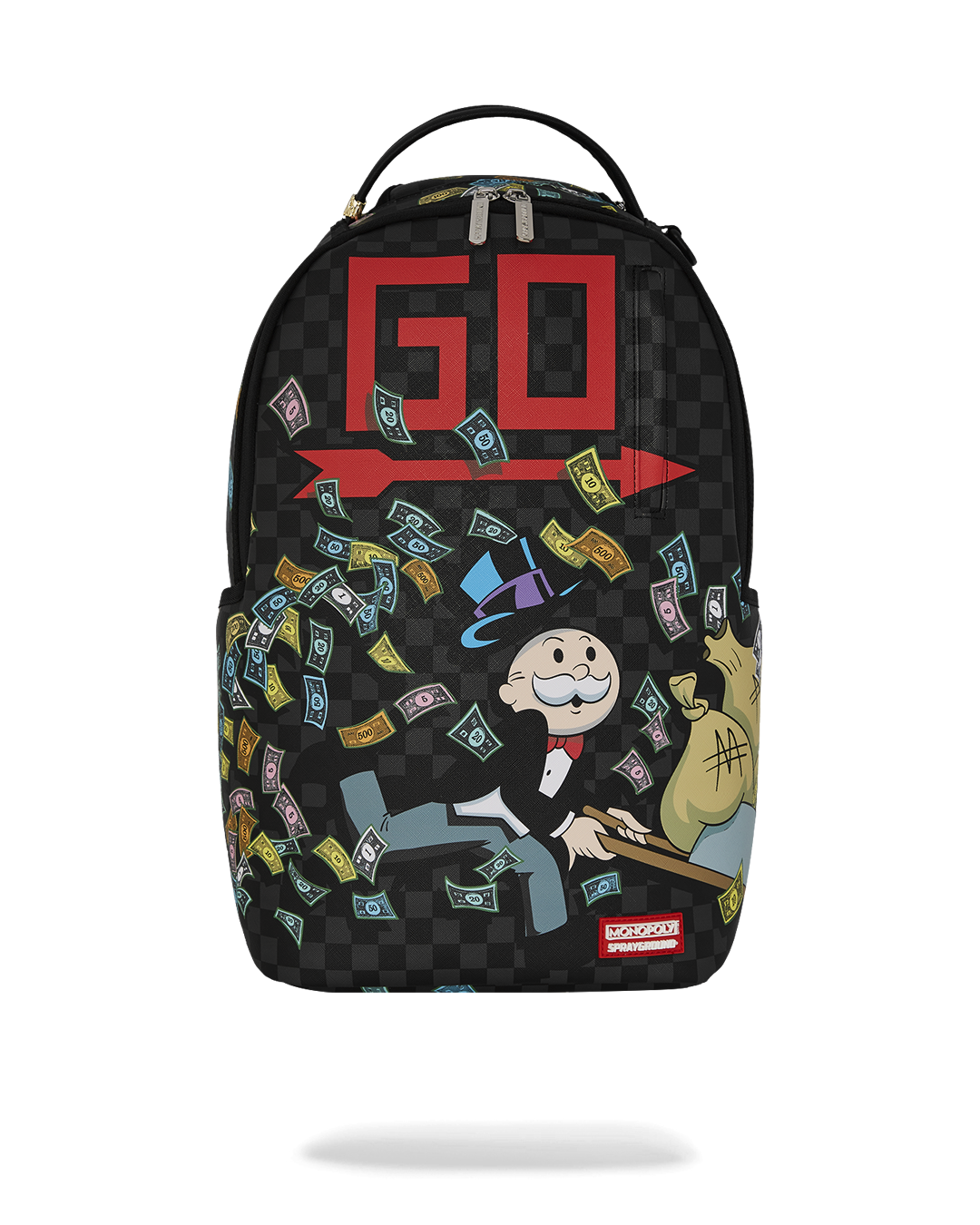 MONOPOLY WHEEL BARREL DLXSV BACKPACK