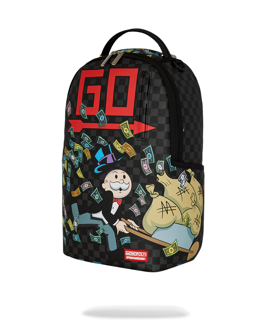 MONOPOLY WHEEL BARREL DLXSV BACKPACK