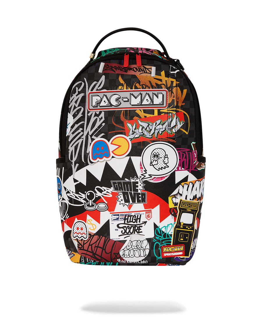 PACMAN STICKERS DLXSV BACKPACK