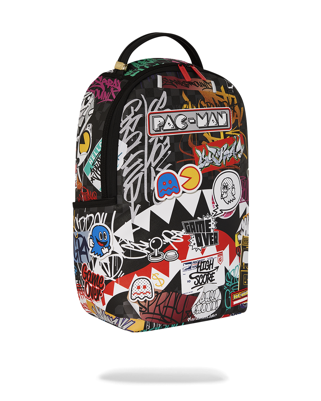 PACMAN STICKERS DLXSV BACKPACK