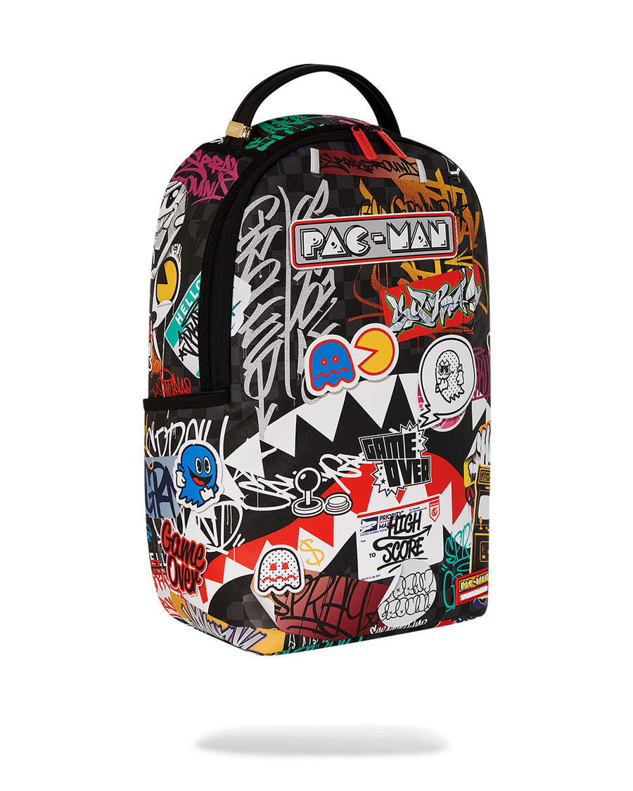 PACMAN STICKERS DLXSV BACKPACK