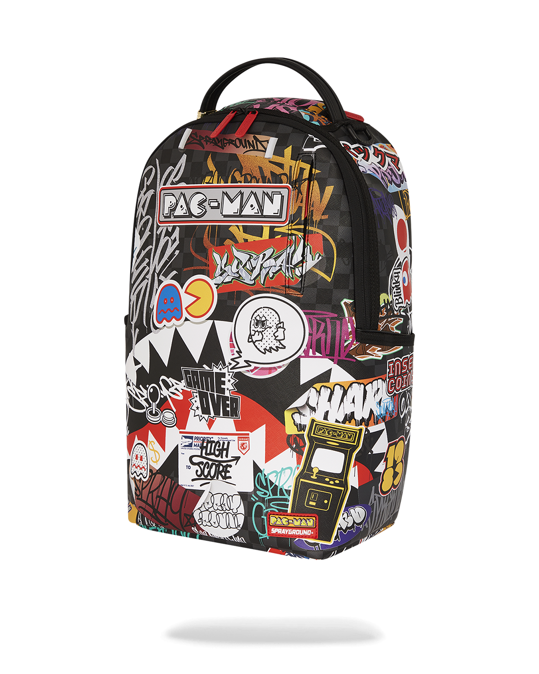 PACMAN STICKERS DLXSV BACKPACK
