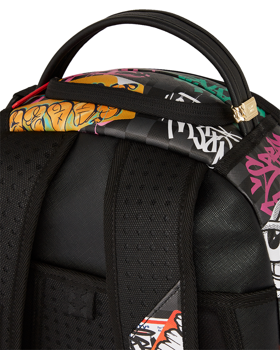 PACMAN STICKERS DLXSV BACKPACK