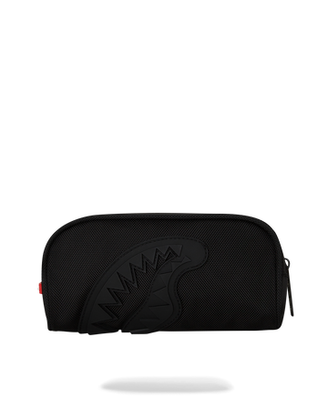 PRINTED ZIPPER SHARK POUCH