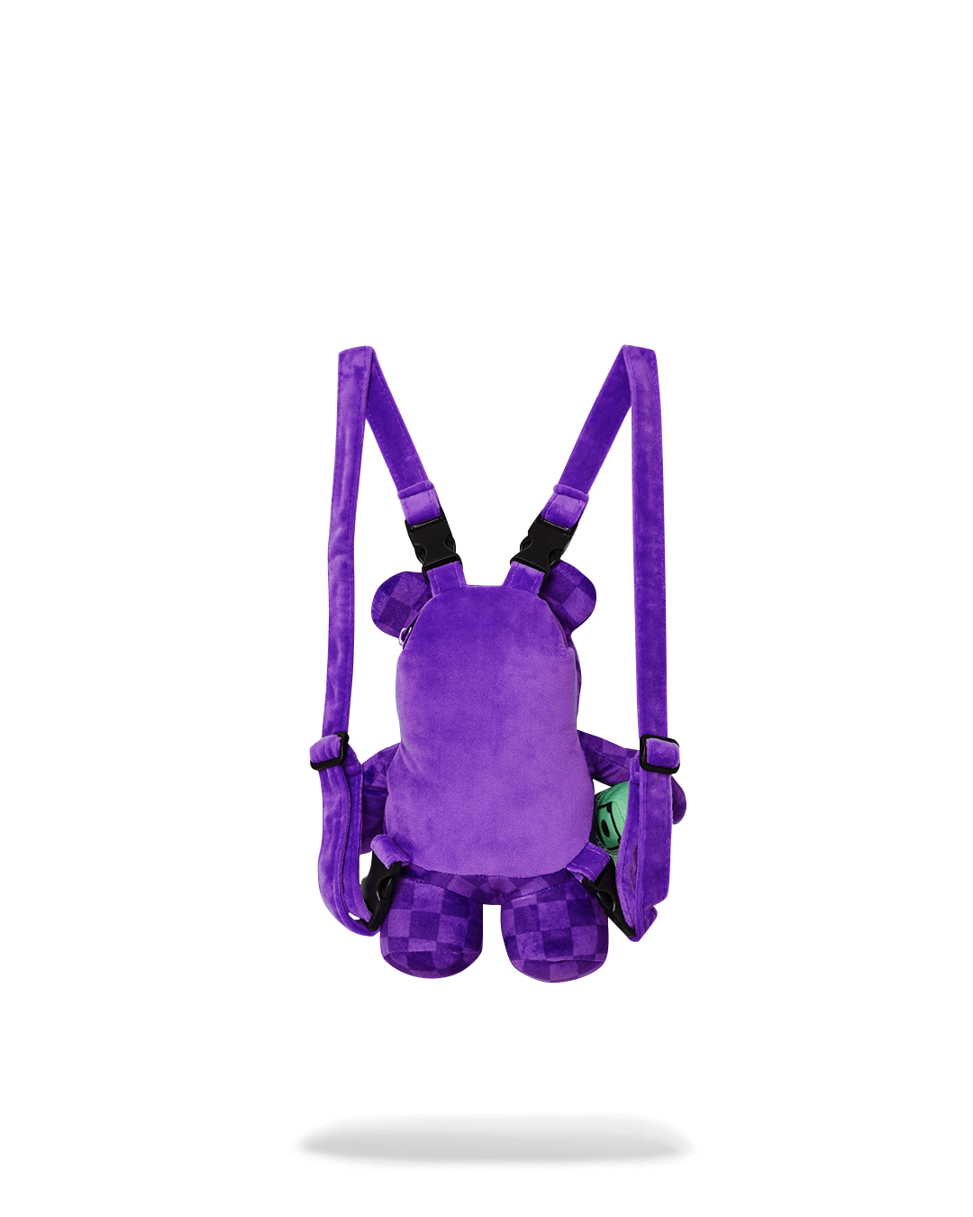 PURPLE SHARK SHARKS IN PARIS MINI BEAR