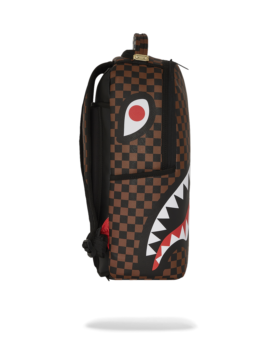 SPLIT BROWN AND CREAM CHECK DLXV BACKPACK