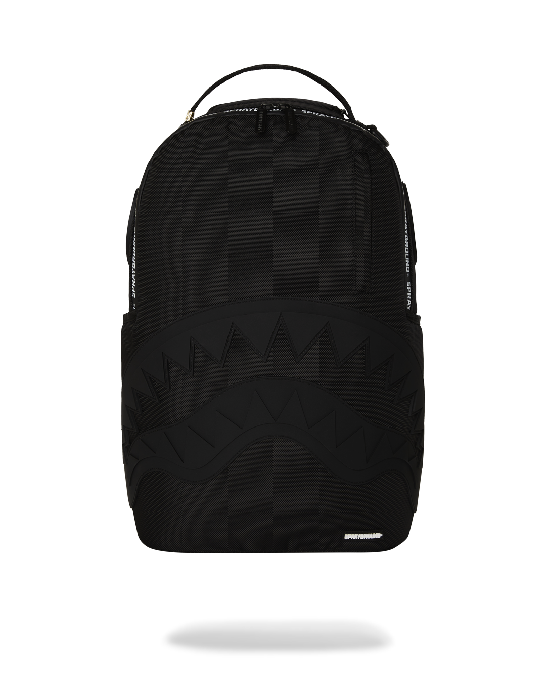 RUBBER SHARK BLACKOUT WHITE TAPE BACKPACK