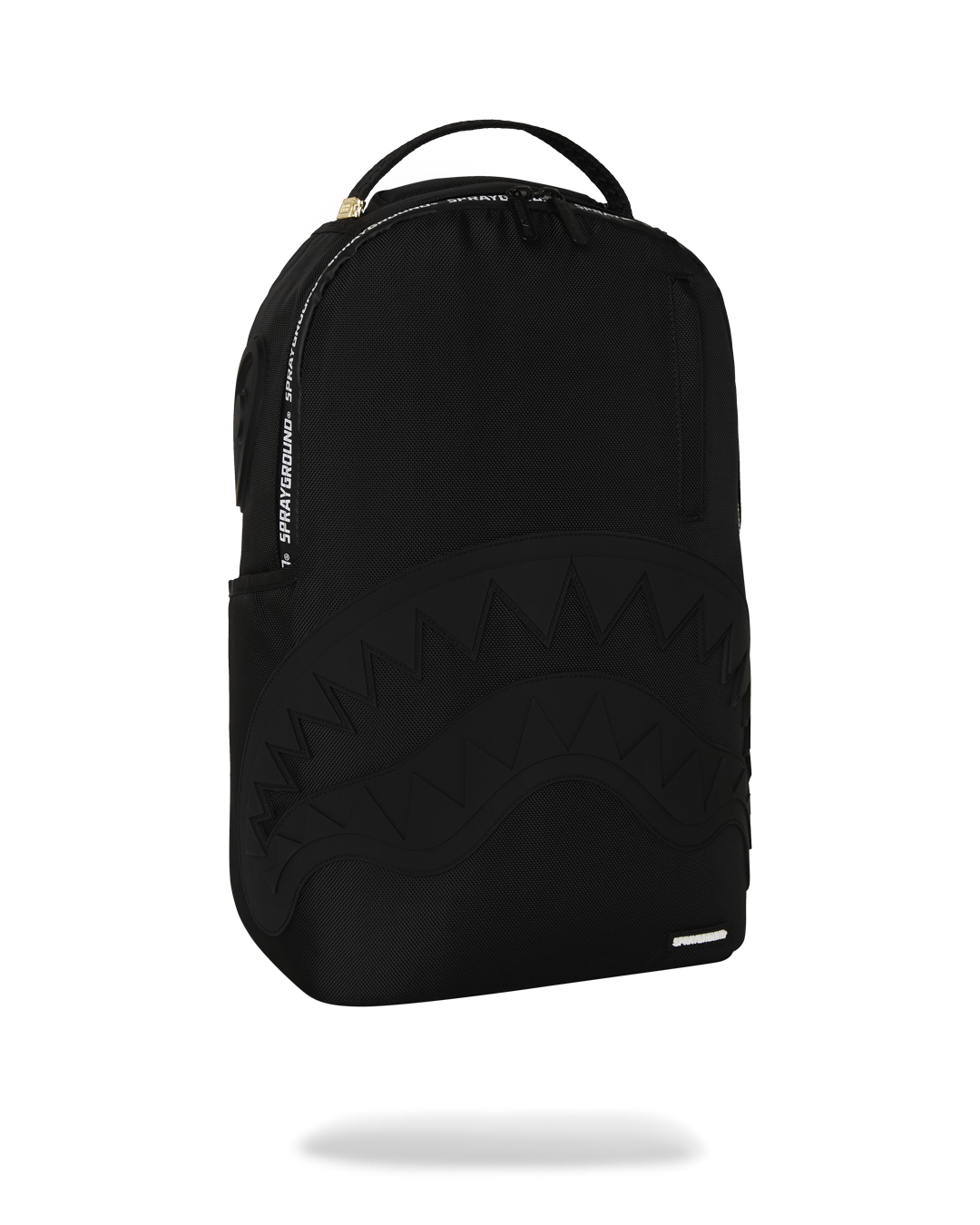 RUBBER SHARK BLACKOUT WHITE TAPE BACKPACK