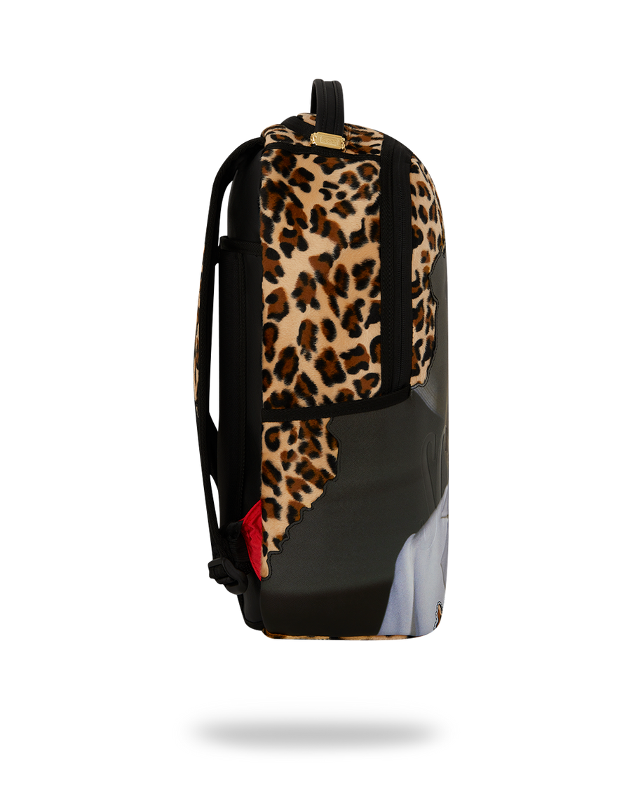 SCARFACE ELVIRA LEOPARD PRINT DLXSV BACKPACK