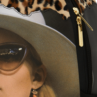 SCARFACE ELVIRA LEOPARD PRINT DLXSV BACKPACK