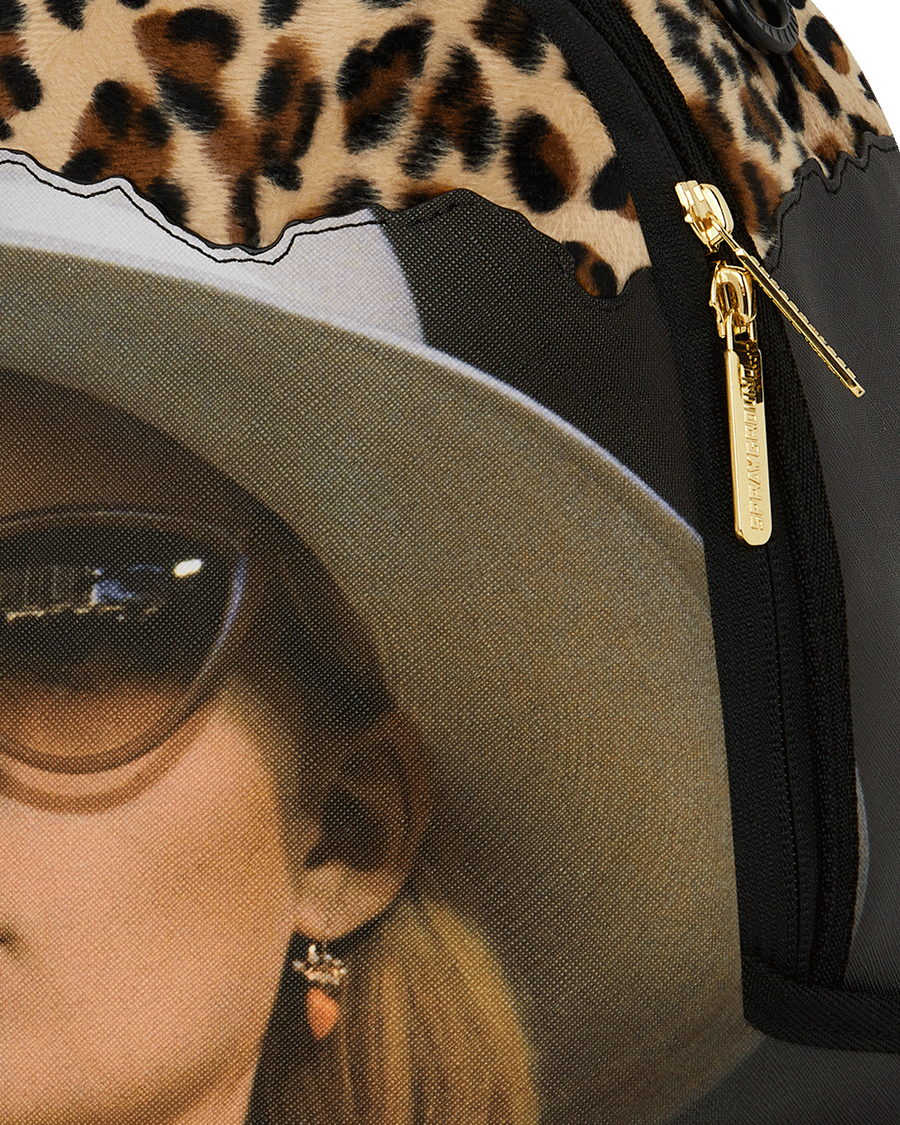 SCARFACE ELVIRA LEOPARD PRINT DLXSV BACKPACK