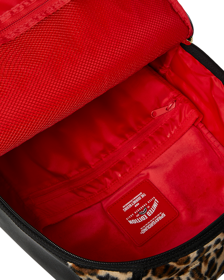 SCARFACE ELVIRA LEOPARD PRINT DLXSV BACKPACK