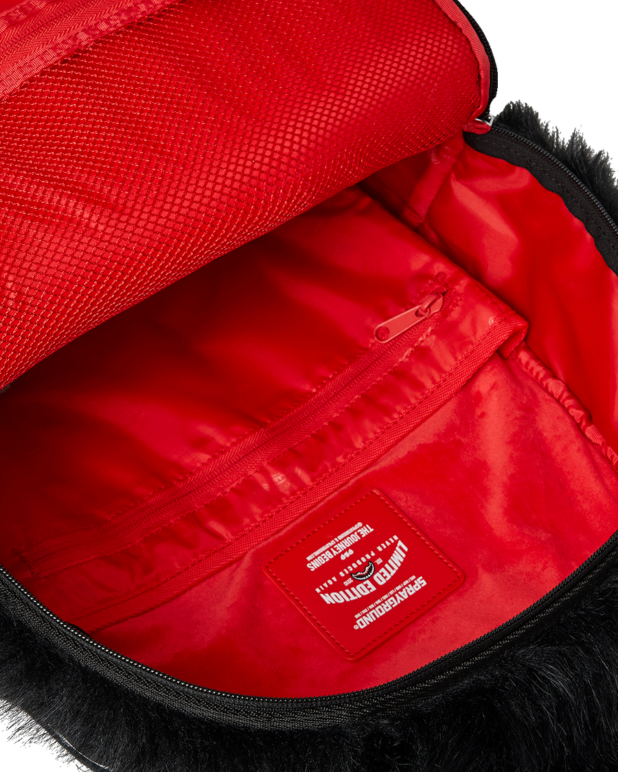 FUR CRAY BLACK DLXSF BACKPACK