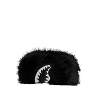 FUR CRAY BLACK POUCH