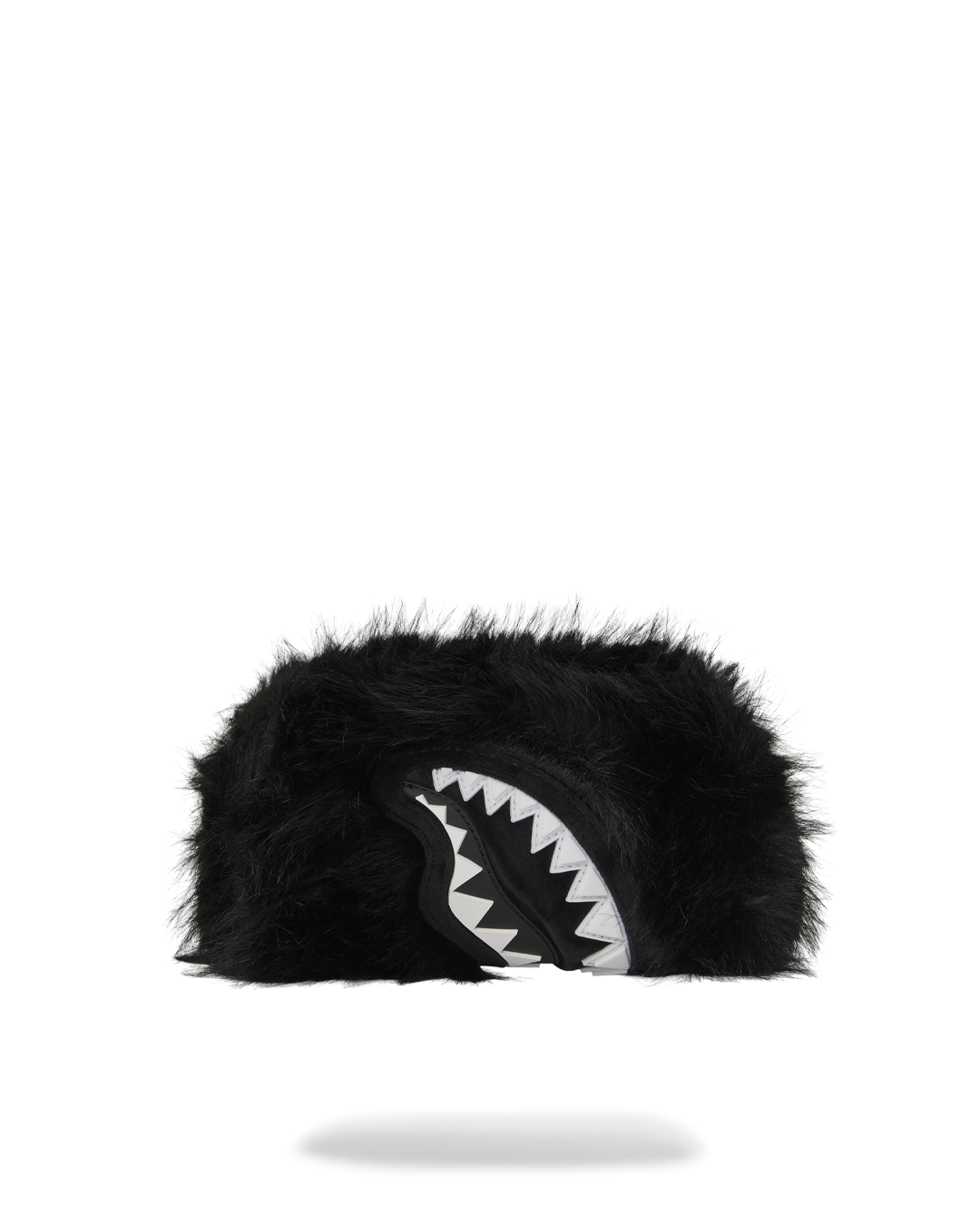 FUR CRAY BLACK POUCH