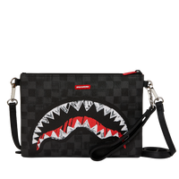SCRIBBLE SHARK CROSSOVER CLUTCH