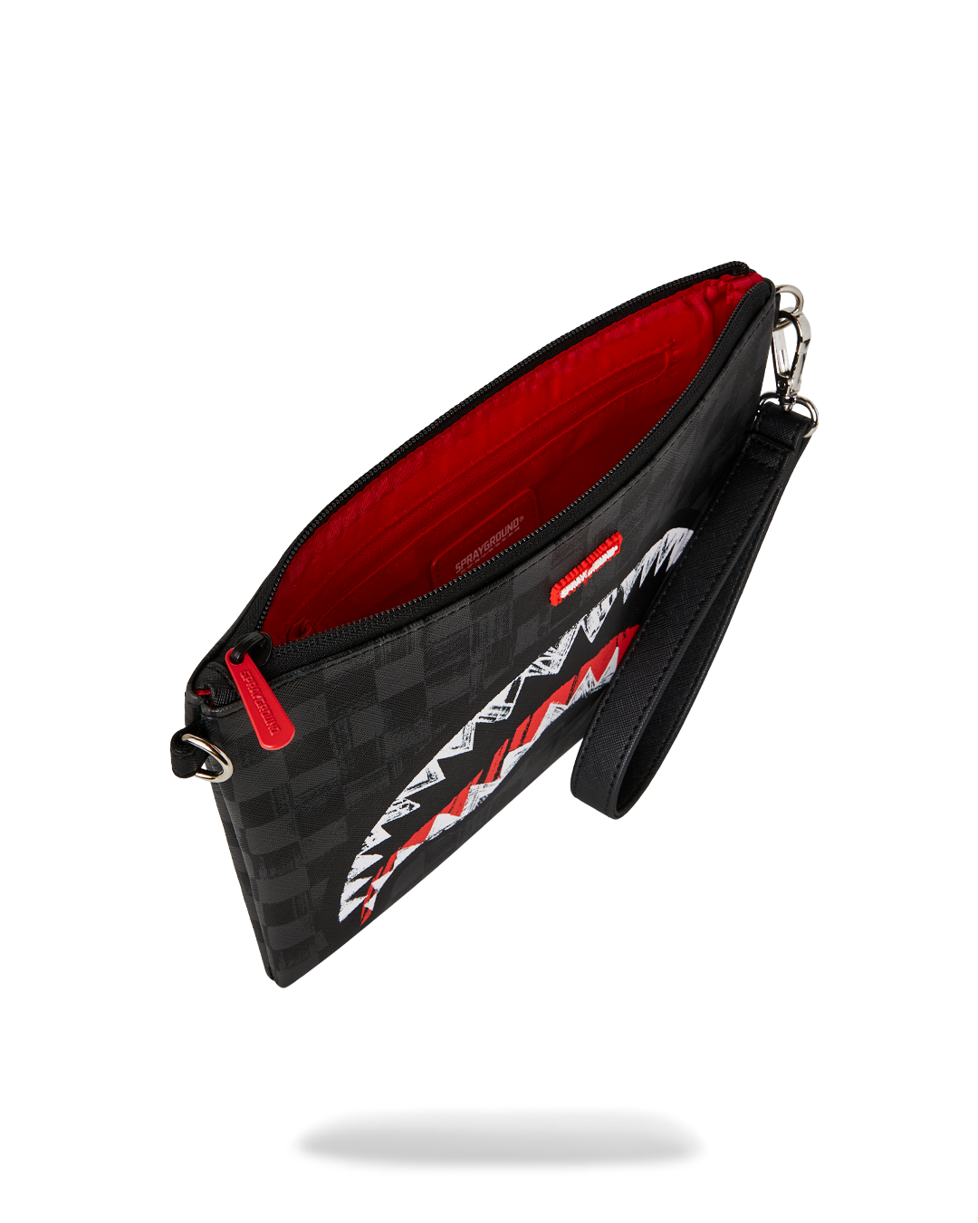 SCRIBBLE SHARK CROSSOVER CLUTCH