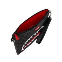 SCRIBBLE SHARK CROSSOVER CLUTCH