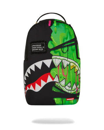 HALLOWEEN SHARK CENTRAL DRIPPY SPLIT DLXR BACKPACK