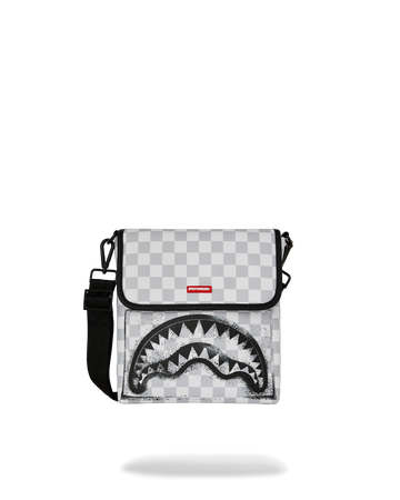 STENCIL SHARK MESSENGER BAG