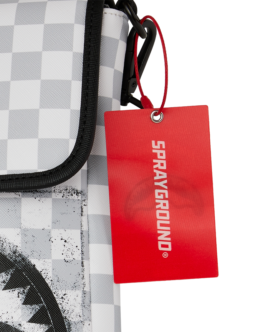 STENCIL SHARK MESSENGER BAG