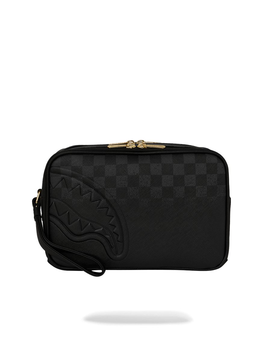 SPRITZ BLACK TOILETRY BAG