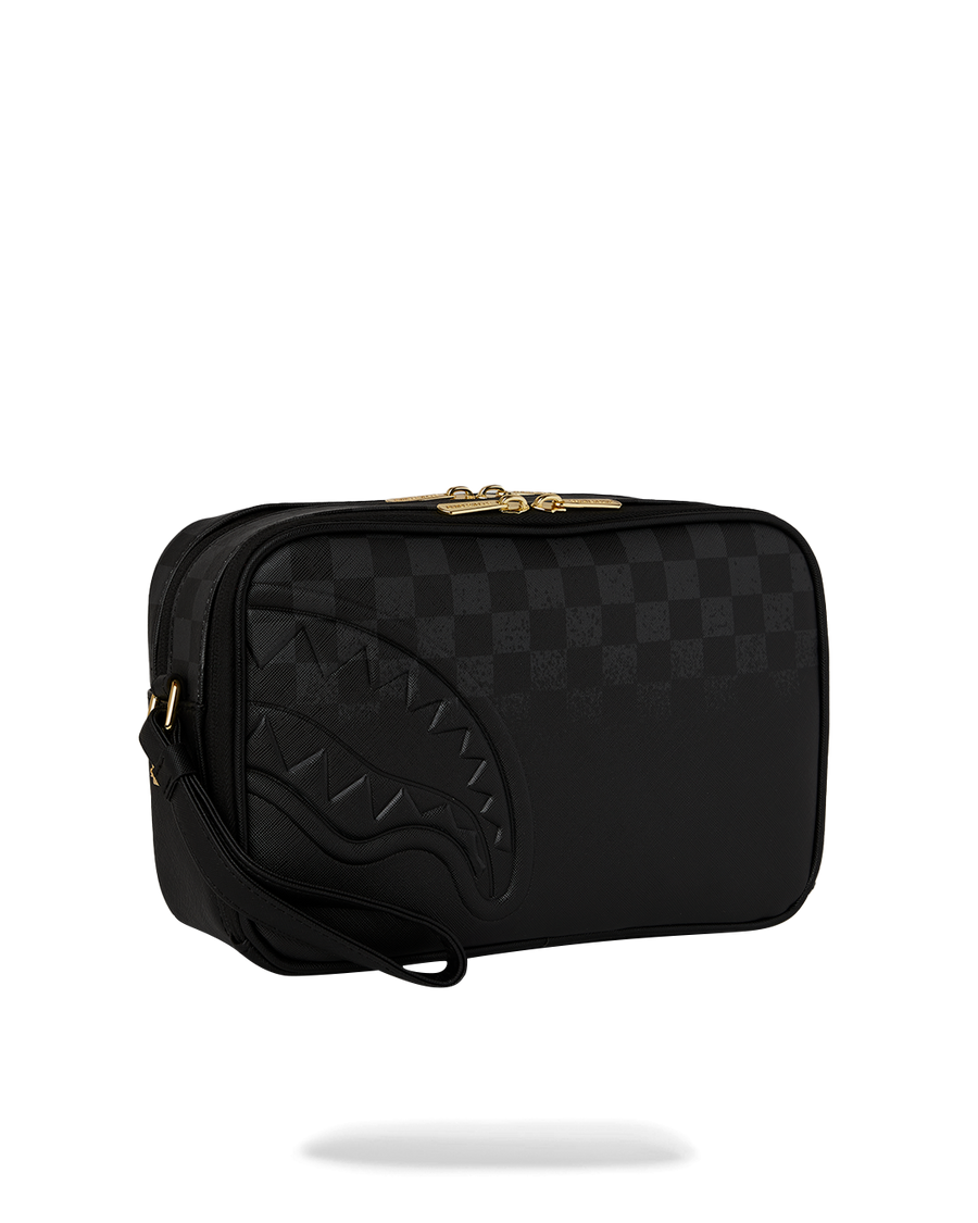 SPRITZ BLACK TOILETRY BAG