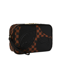 JETSTREAM BROWN TOILETRY BAG