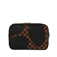 JETSTREAM BROWN TOILETRY BAG