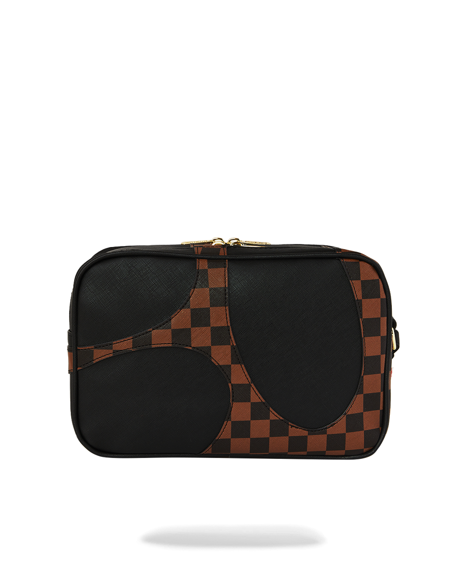 JETSTREAM BROWN TOILETRY BAG