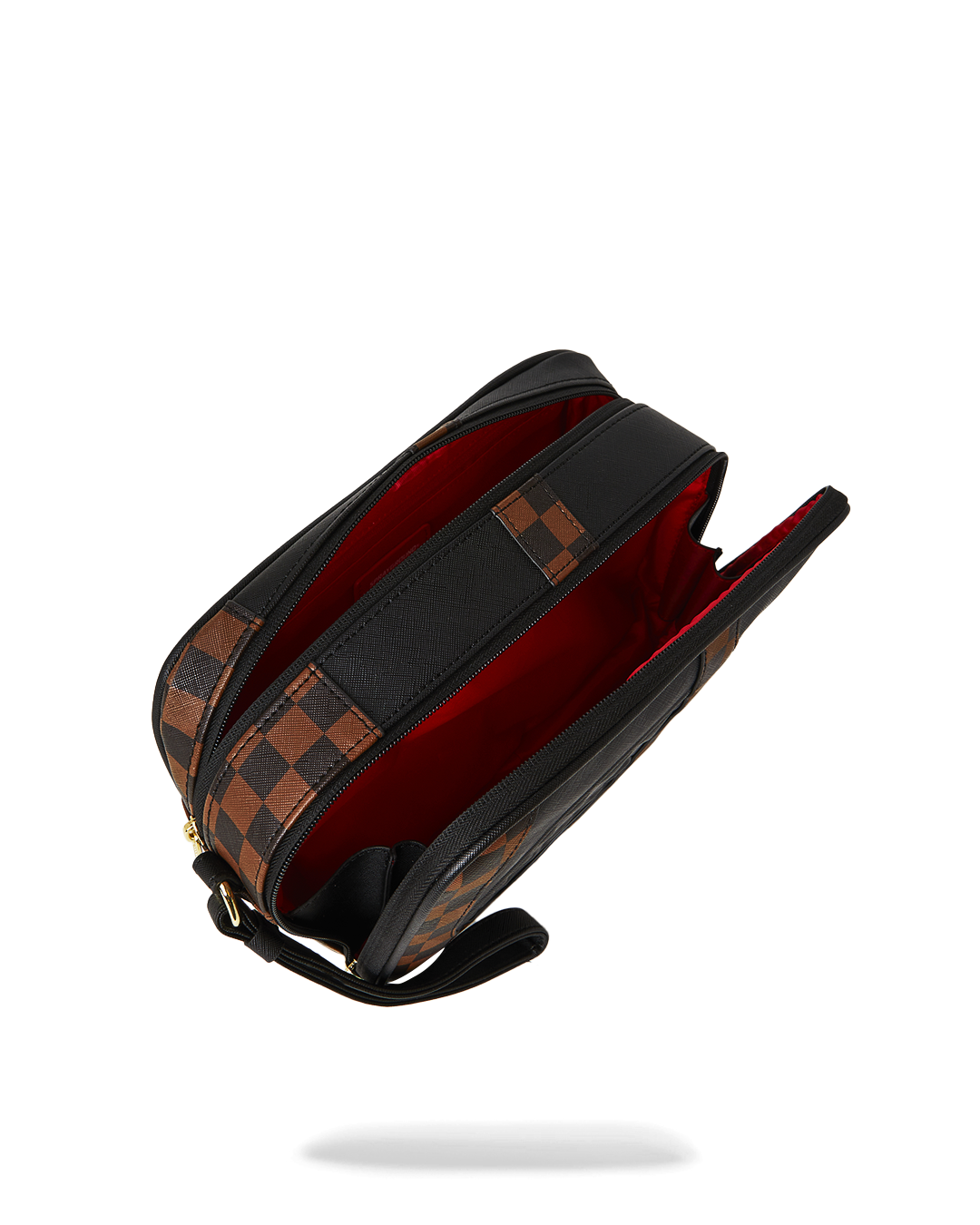 JETSTREAM BROWN TOILETRY BAG