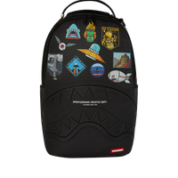 SHARKMOUTH EMBOSSED W/ PATCHES DLXSV BACKPACK