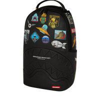 SHARKMOUTH EMBOSSED W/ PATCHES DLXSV BACKPACK