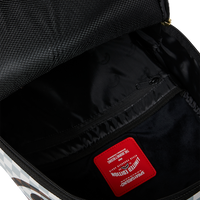 CREAM AND BROWN TEAR CHECK DLXSV BACKPACK