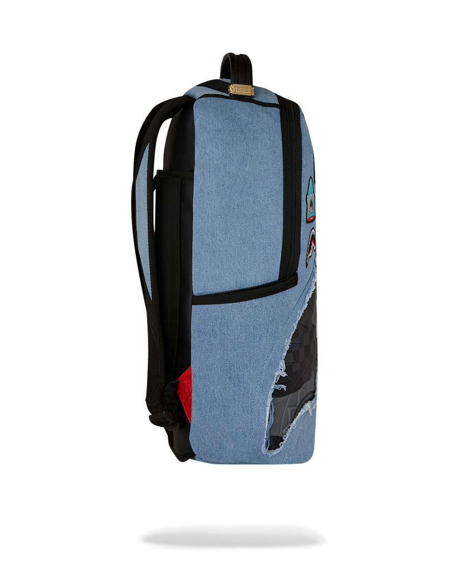 DENIM TEAR 3AM PATCHES DLXSV BACKPACK