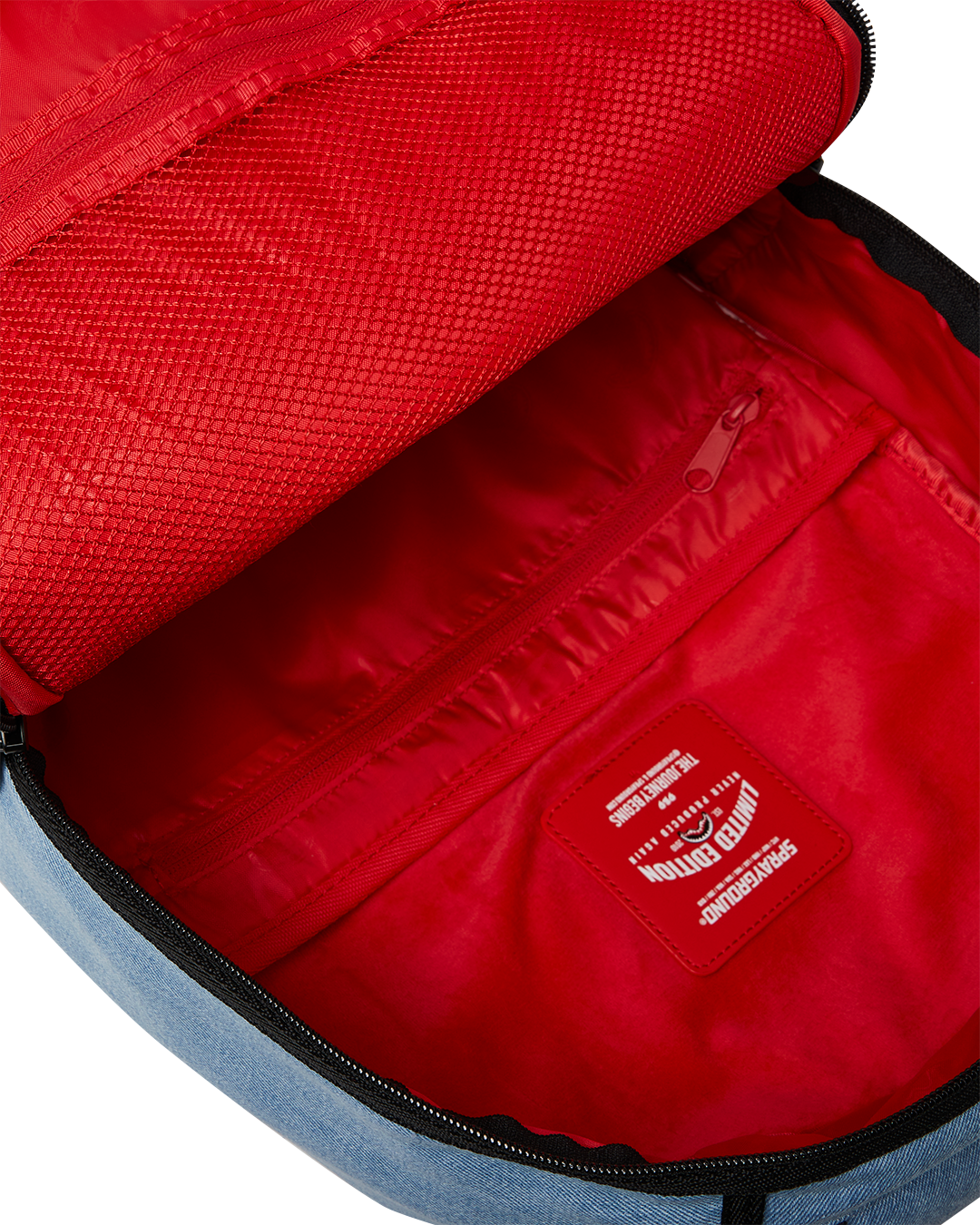 DENIM TEAR 3AM PATCHES DLXSV BACKPACK