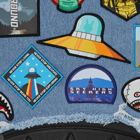 DENIM TEAR 3AM PATCHES DLXSV BACKPACK