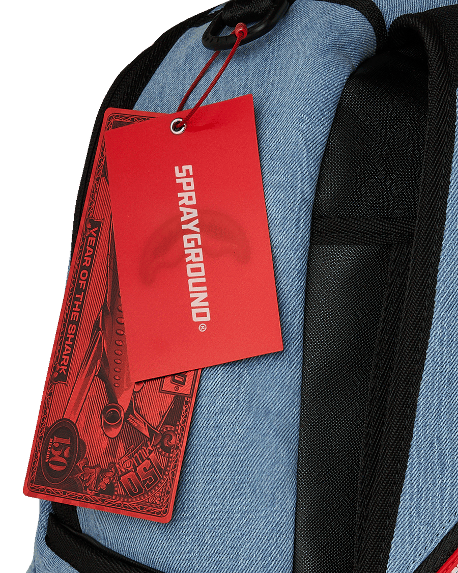 DENIM TEAR 3AM PATCHES DLXSV BACKPACK