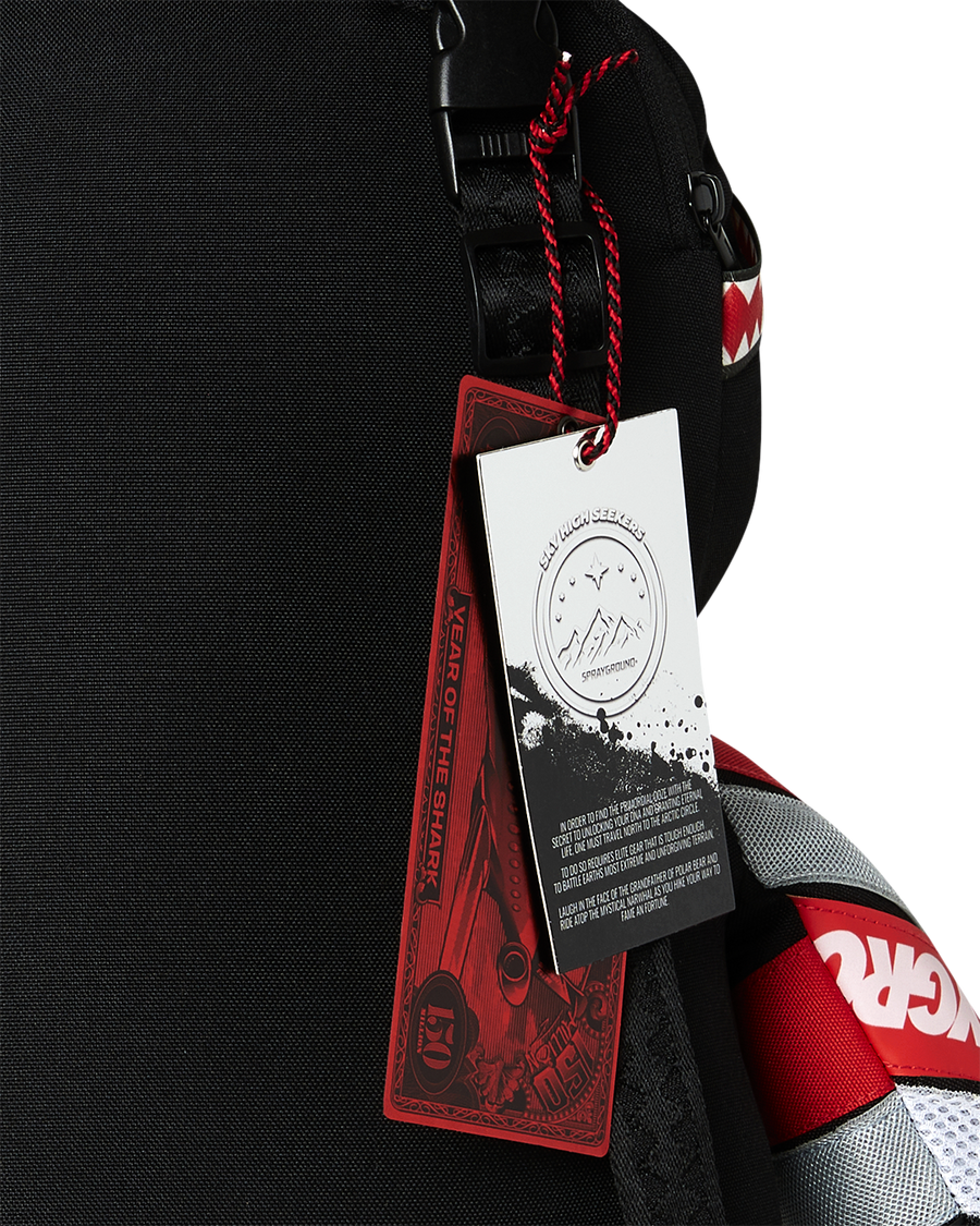 SHREDDED ARCTIC MONEYBEAR BACKPACK