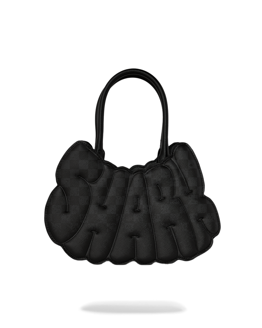 SPRITZ SHARK BUBBLE LETTER HANDBAG