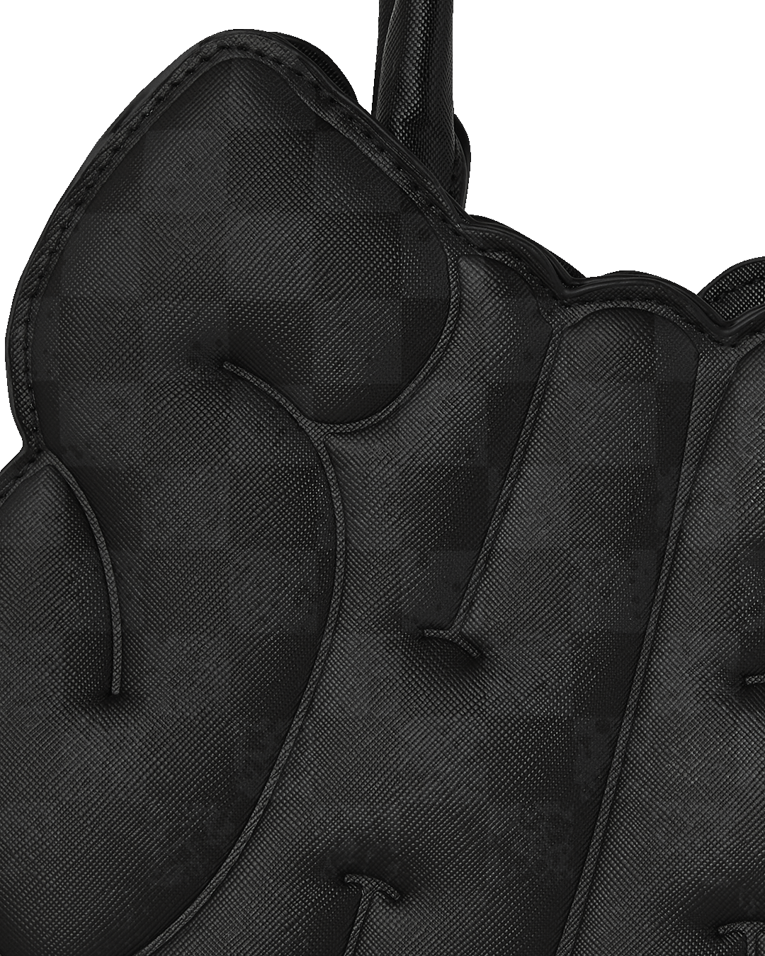 SPRITZ SHARK BUBBLE LETTER HANDBAG