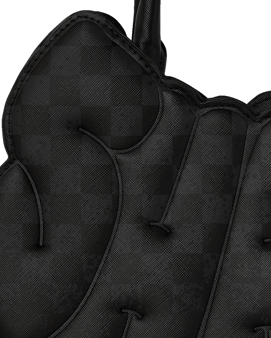 SPRITZ SHARK BUBBLE LETTER HANDBAG