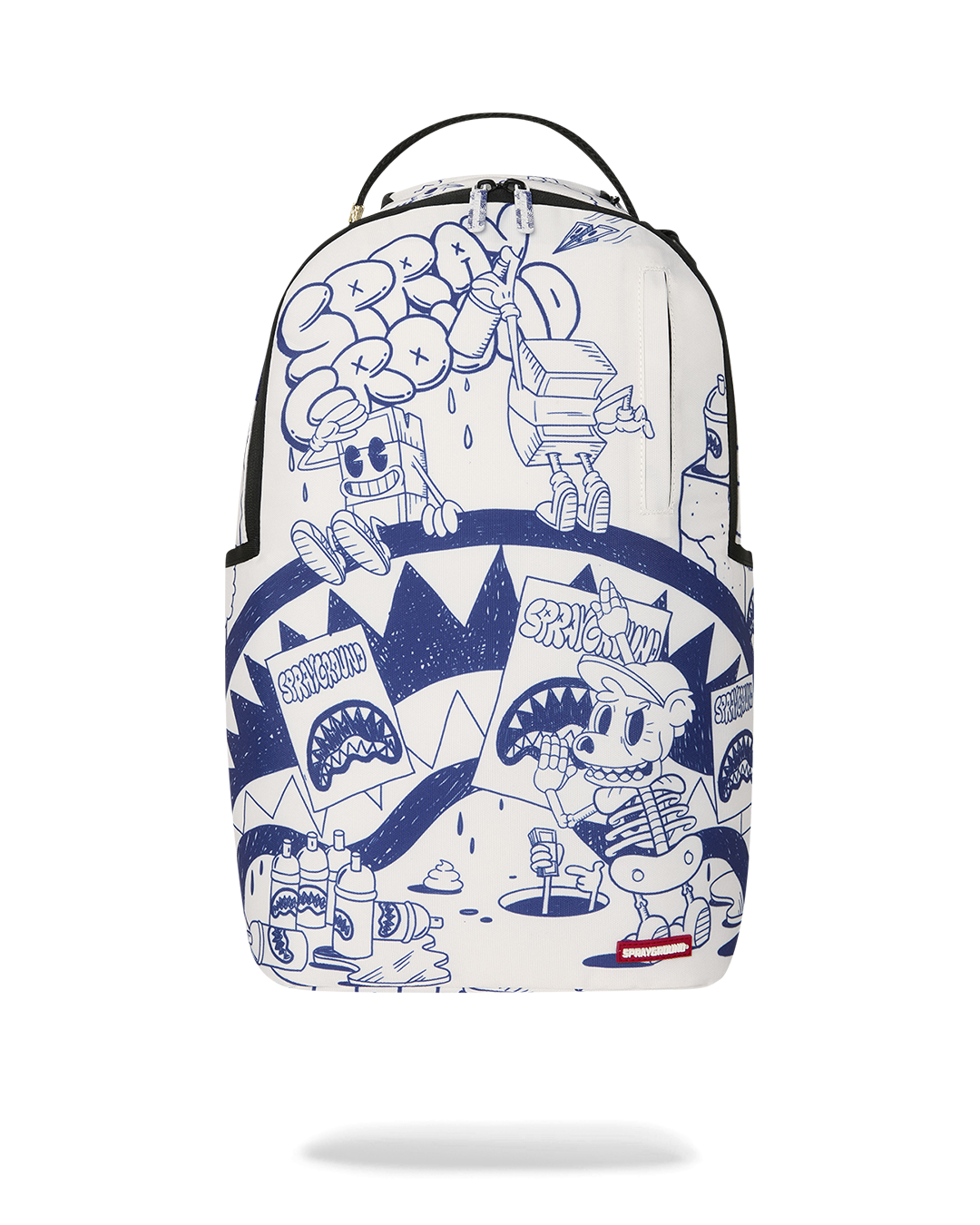 BLUE INK DOODLE DLXSR BACKPACK