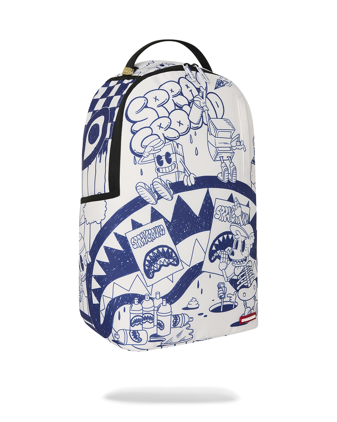 BLUE INK DOODLE DLXSR BACKPACK
